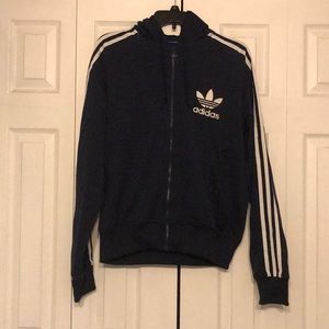 Adidas zip up sweatshirt!